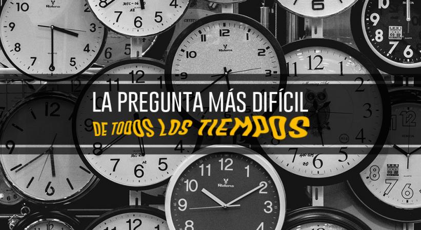 El tiempo es una de las incognitas a la que intentamos darle una explicación a lo largo de nuestra historia. 