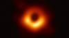 Imagen del agujero negro en la galaxia M87 captada por el  Event Horizon Telescope (EHT) el 10 de abril de 2019