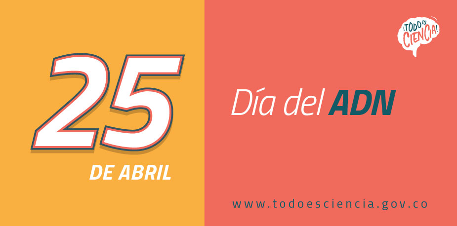 25 de Abril: Día del ADN