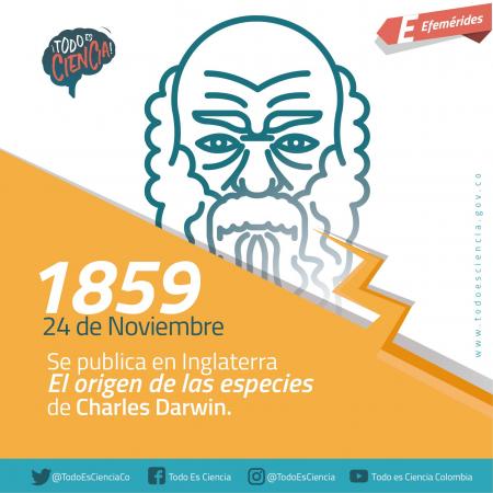 Efemérides: 24 de noviembre de 1859 - El Origen de las Especies